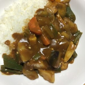 夏野菜(*^^*)カレーライス☆